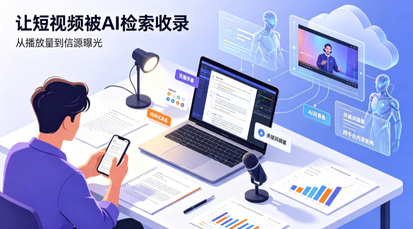 道外区短视频创作者新必修课：吃透 GEO 优化，让抖音内容被豆包、DeepSeek、元宝智能体收录