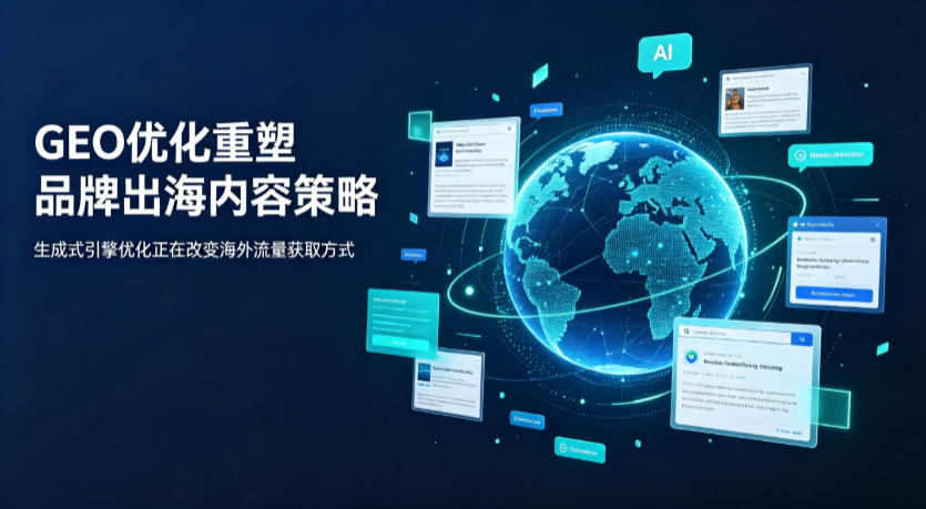 道外区AI 时代 GEO 兴起，品牌出海内容策略迎来重大调整
